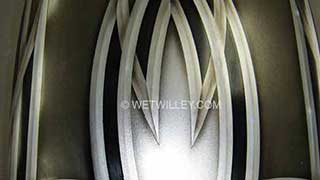 V8 Chopper gray and black with graphics